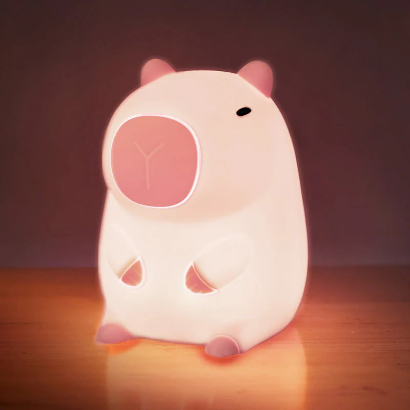 GlowLamp™ – Niedliches Capybara-Nachtlicht mit Zeitschaltuhr | 50% Rabatt