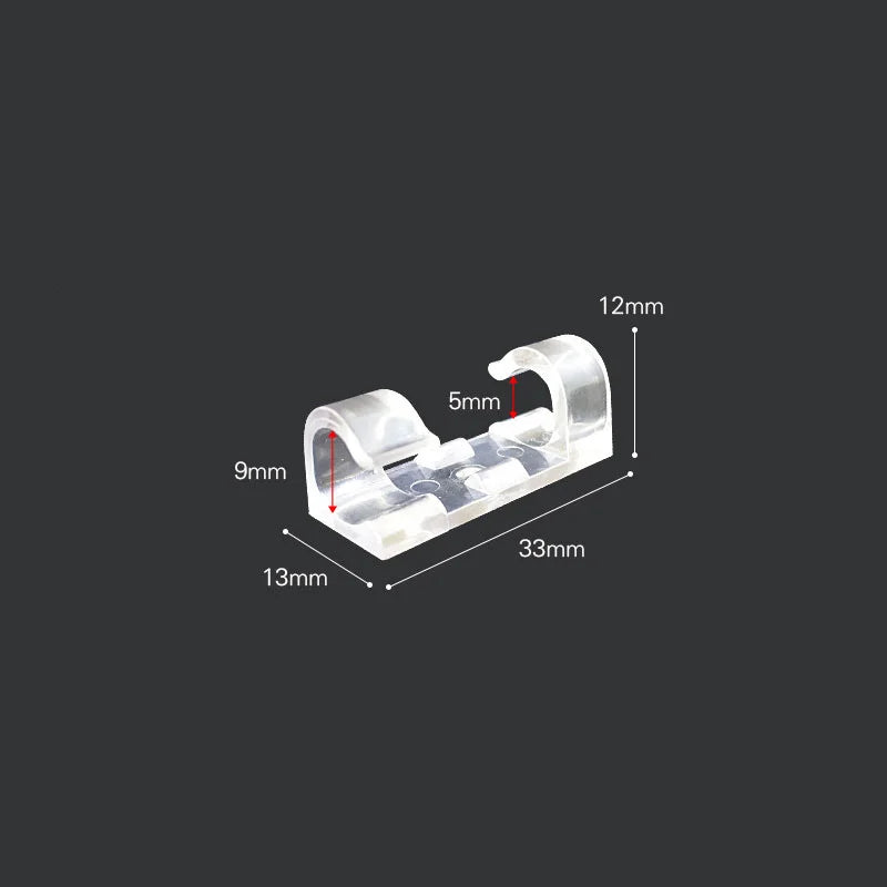 MiniClamp™ – Kabelklemme für Mühelose Kabelorganisation | 10 + 10 Gratis