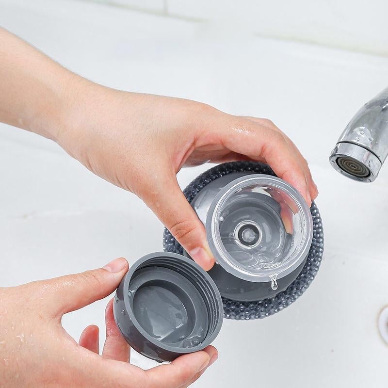 SoapBrush™ - Küchen-Spülbürste mit Seifenspender – Antibakteriell und schimmelresistent [1 + 1 Gratis]
