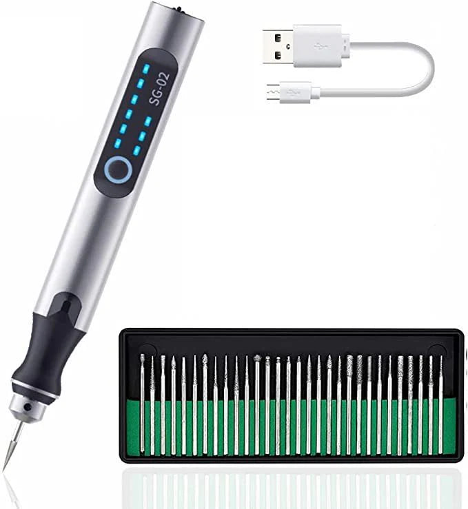 CarveMaster™ – Anpassbarer Elektrischer Gravierstift | 50% Rabatt