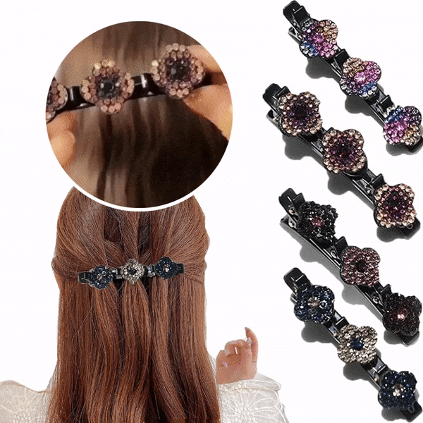 2 + 2 Gratis | Starry™ - Kristallverzierte Haarspangen [Letzter Tag Rabatt]