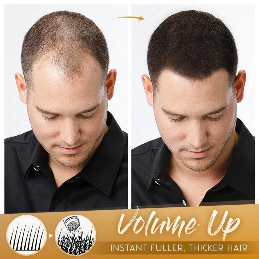 FluffUp Haarfasern – Volles Haar, Sofort-Effekt, Natürlicher Look, Langanhaltend, Keratin