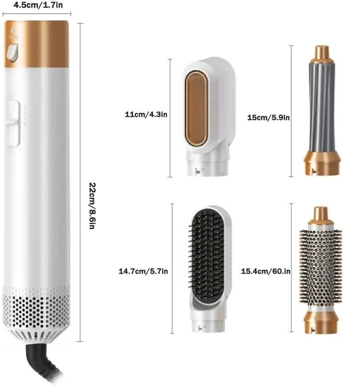 GlamWave™ – Vielseitiges Styling-Tool für müheloses Haarstyling [50 % Rabatt]