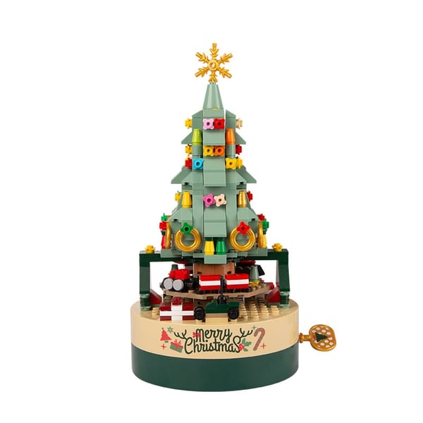 MelodyTree DIY Weihnachtsbaum-Set – Musik, Bausteine & Geschenkidee