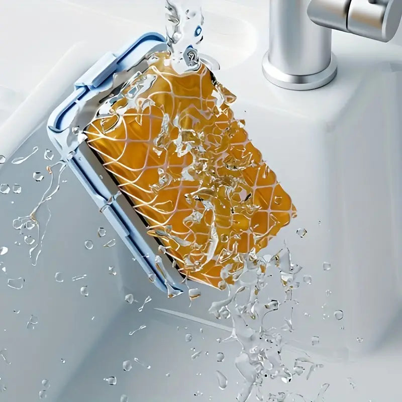 LatherUp™ – 2-in-1 Seifenschale & Schaumnetz | Hygienisch, seifensparend & schnelltrocknend [1 + 2 Gratis]