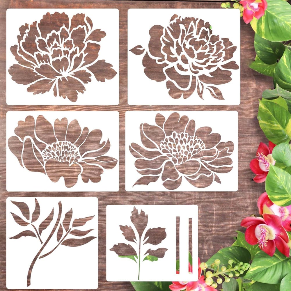 50% Rabatt | Flowera™ -  Wiederverwendbare Blumenschablone für elegante Außendekoration