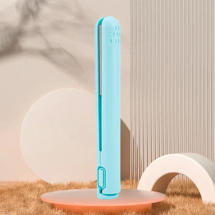 2-in-1 Mini Glätteisen & Lockenstab – kompaktes Stylingtool für unterwegs