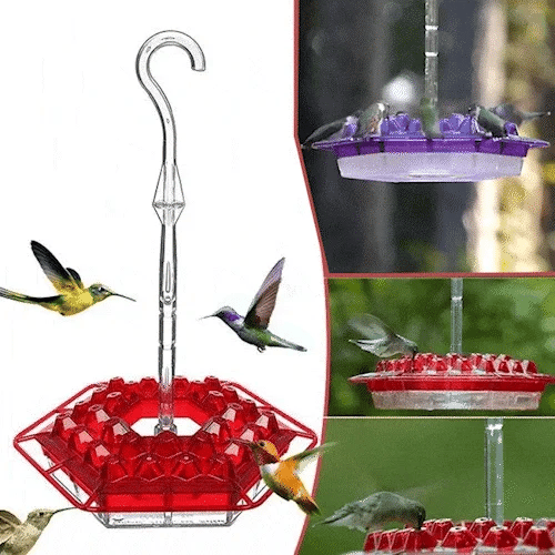 SkySip™ - Charmante hängende Kolibri-Futterstelle für draußen [50% Rabatt]