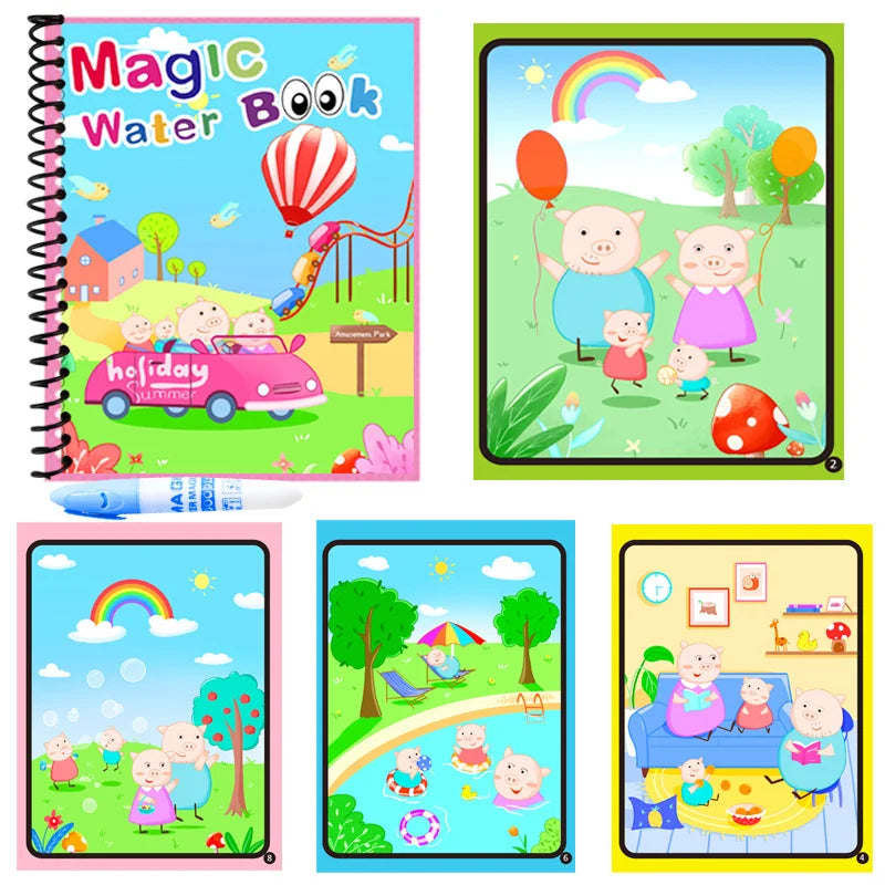 MagicPaint™ Magisches Wasser Buch | 50% Rabatt