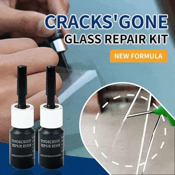 GlassFix™ – Sofortiges DIY-Glasreparaturset | 1 + 1 Gratis