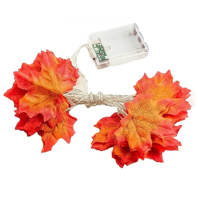 AutumnLed™ – Warmweißes Licht, USB- & batteriebetrieben, perfekte Herbstdeko für Innen & Außen [50% Rabatt]