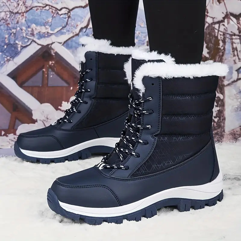 Wasserdichte Damen Snowboots – warm, rutschfest & komfortabel für den Winter