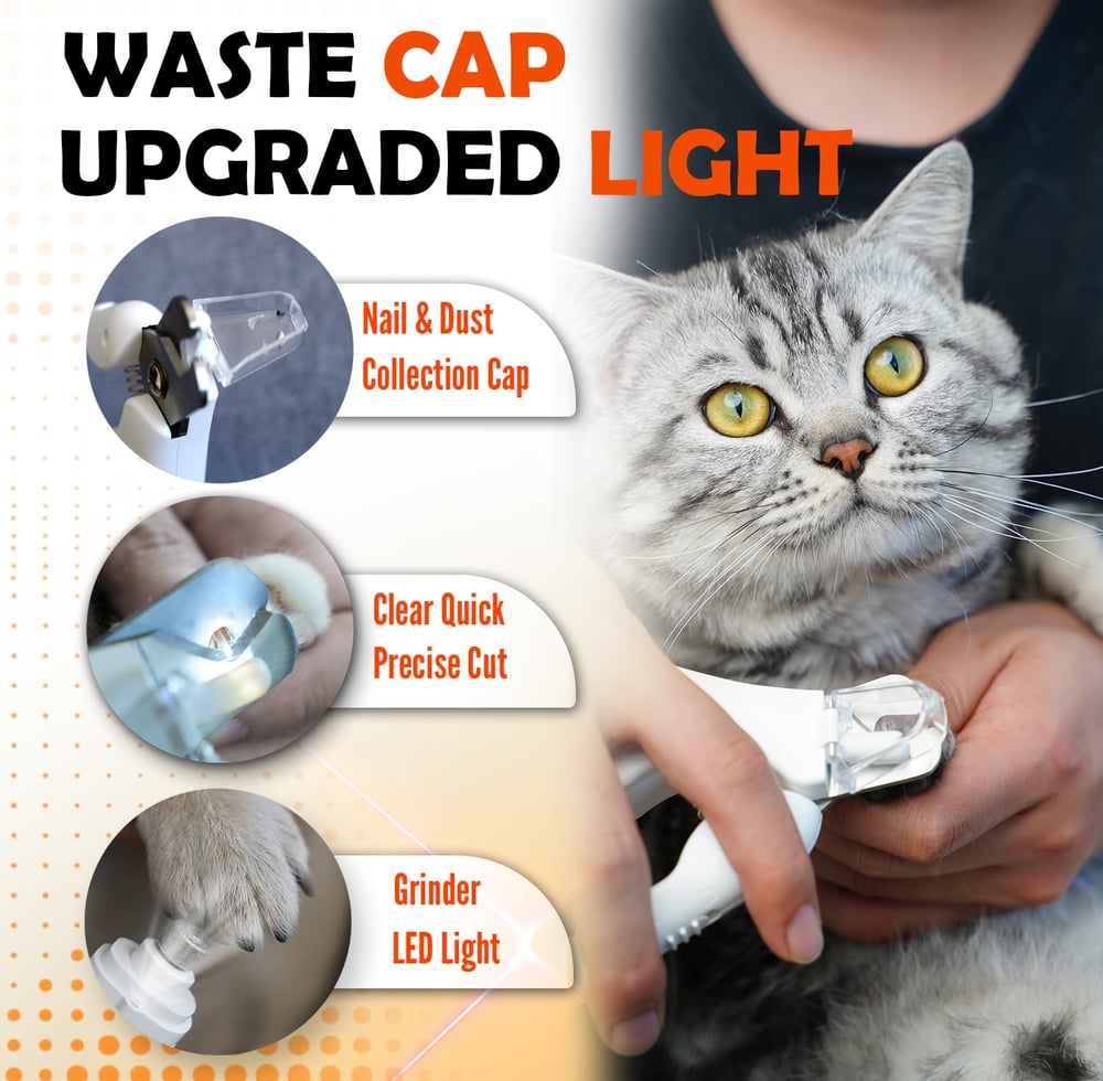 PetNail™ – Professioneller Nagelschleifer für Hunde & Katzen für sichere Pflege [50% Rabatt]