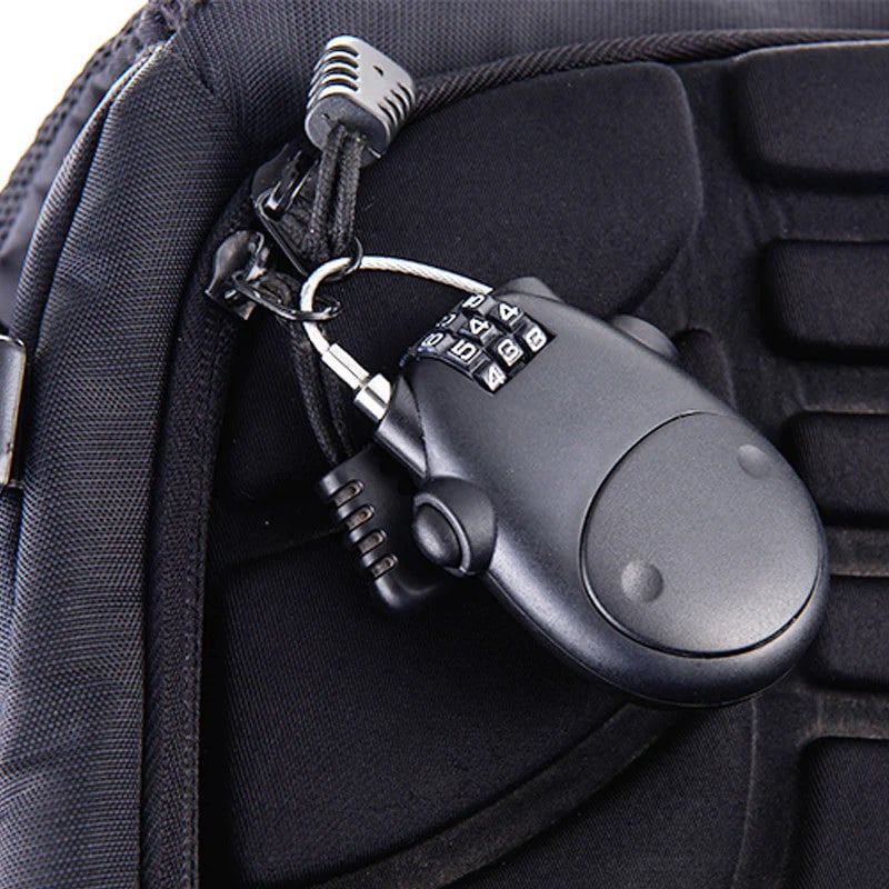 DualLock™ - Diebstahlsicheres Teleskop-Drahtschloss für Fahrrad – Schutz für Koffer,Helm & Fahrrad [50% Rabatt]