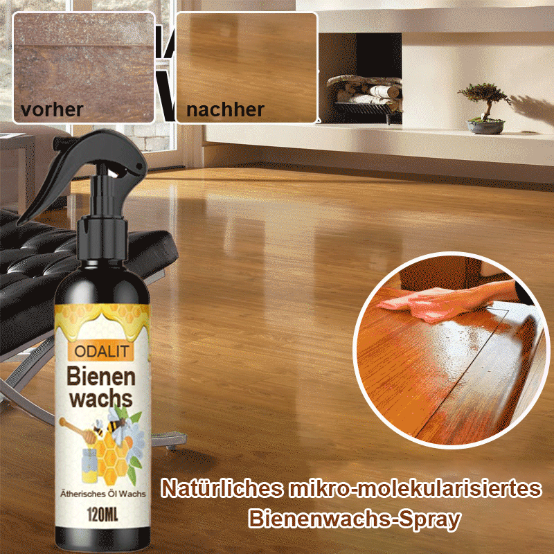 HiveGlow™ – Natürlicher mikromolekularer Bienenwachs-Spray [1 + 1 Gratis]