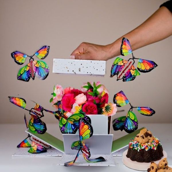 50% Rabatt | ButterFly™ Fliegende Schmetterlinge Geschenkbox [Letzter Tag Rabatt]