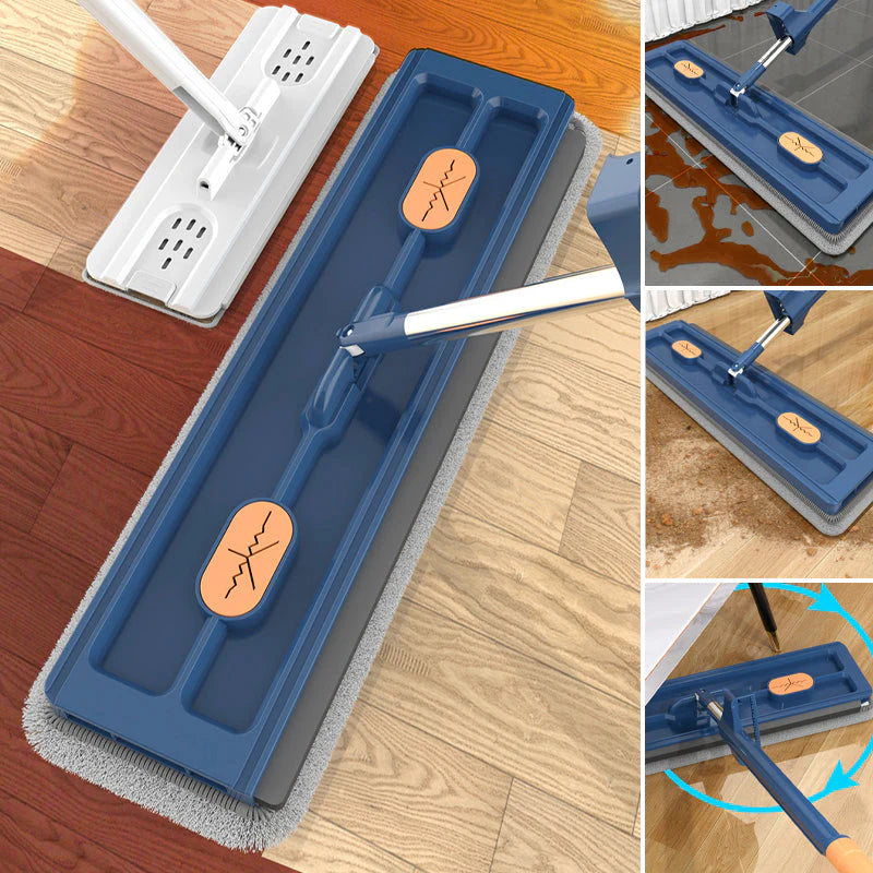MopPro™ – Großer Flachmopp mit Auswringfunktion | 50% Rabatt