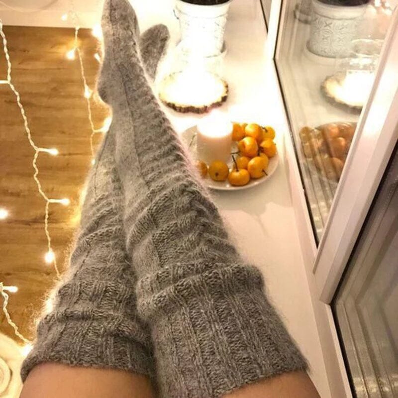 CozyLegs™ – Warme, winddichte Winter-Kuschelsocken für gemütliche Füße [50 % Rabatt]