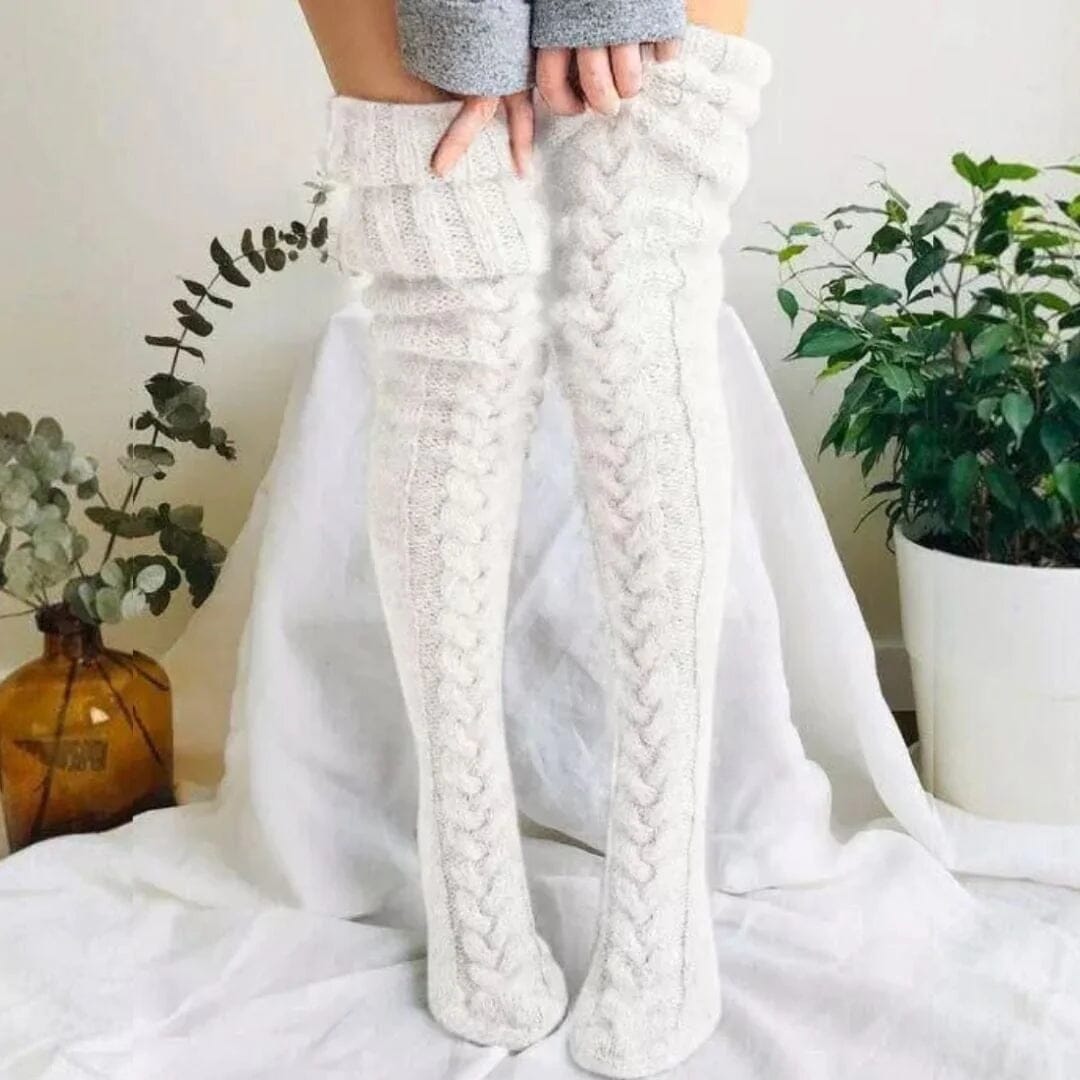 CozyLegs™ – Warme, winddichte Winter-Kuschelsocken für gemütliche Füße [50 % Rabatt]