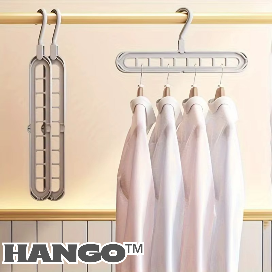Hango™ – Drehbarer Kleiderbügel im praktischen 4-teiligen Set [50 % Rabatt]