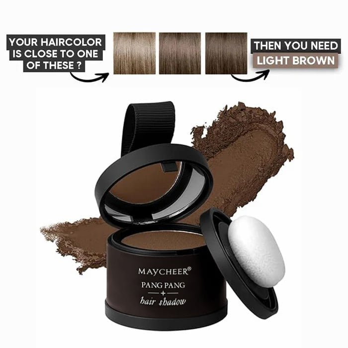 RootCover™ – Kaschiert sofort Haarwurzeln und graue Strähnen für eine makellose Farbe [1+1 Gratis]