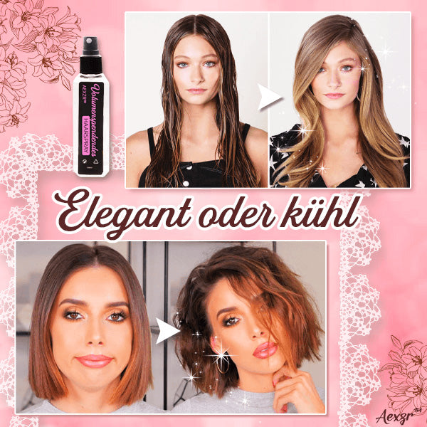 VolumeSpray™ - Erhalten Sie wunderschönes, voluminöses Haar, das lange hält! [1 + 1 Gratis]