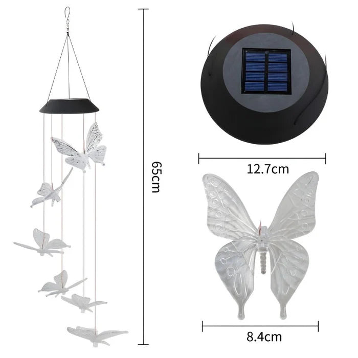 50% Rabatt | SolarBird™ Schmetterlings-Windspiel