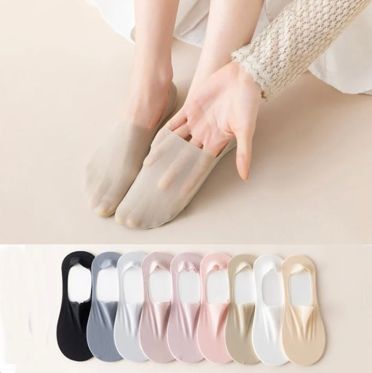 SilkySocks™ - Die ultimativen dünnen Seiden-Socken! [3 + 2 Gratis]
