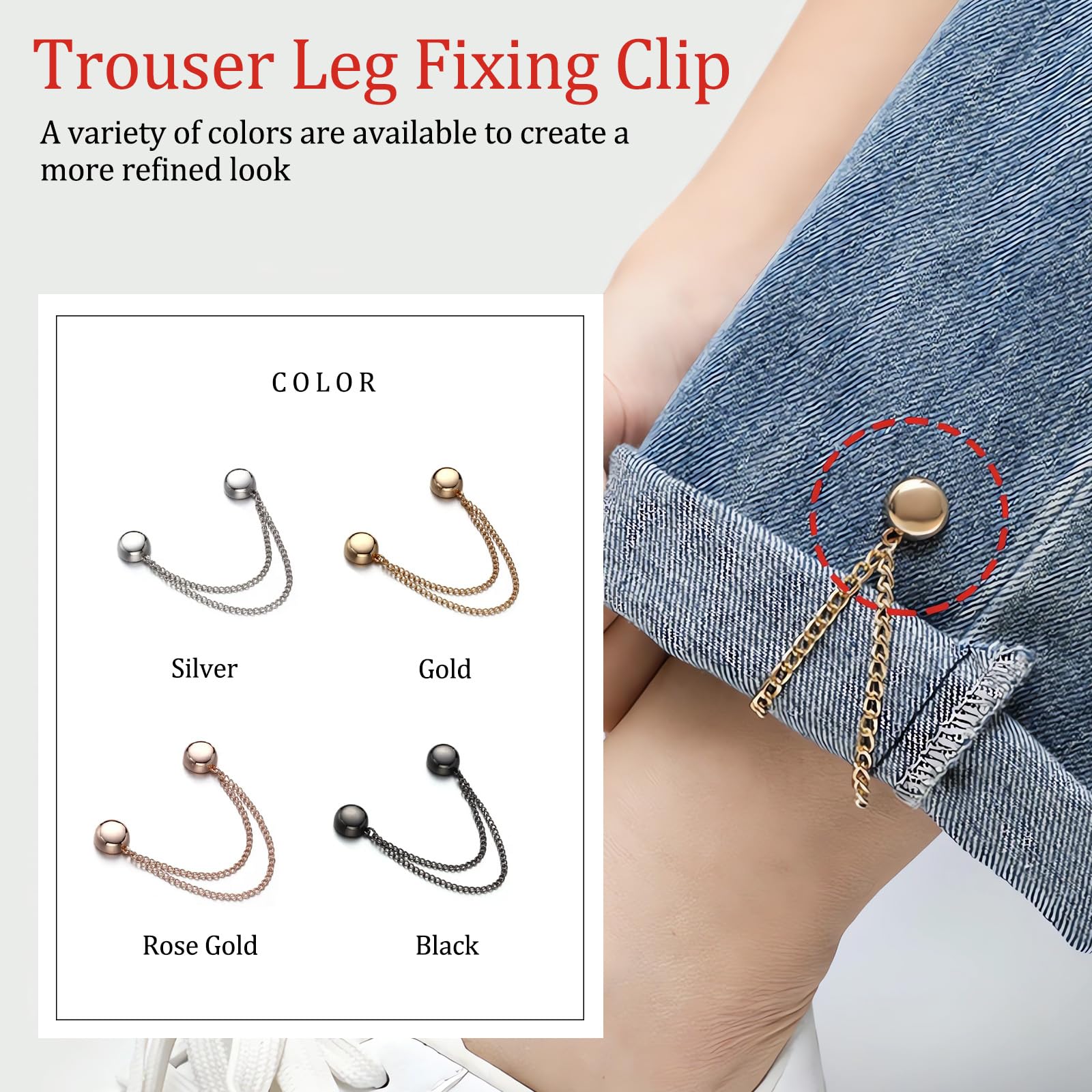 StyleSnap™ – Magnetische Kleidungsclips für perfekte Passform & Stil in Sekunden [4 + 4 Gratis]