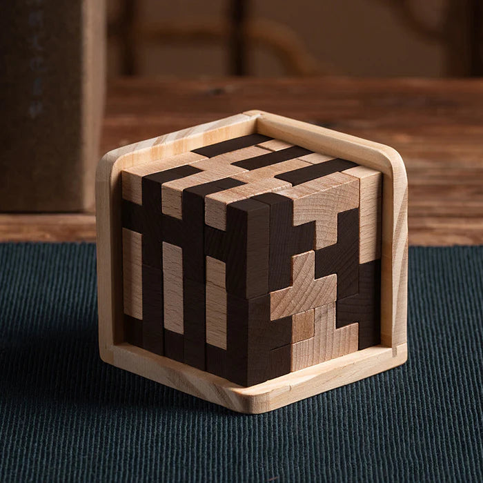 MindMaze™ 3D-Puzzlespiel aus Holz | 50% Rabatt