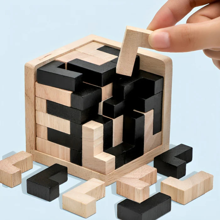 MindMaze™ 3D-Puzzlespiel aus Holz | 50% Rabatt