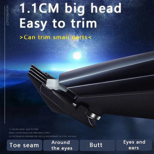 TrimPet™ – Kabelloser Trimmer für die Haustierpflege | 50% Rabatt