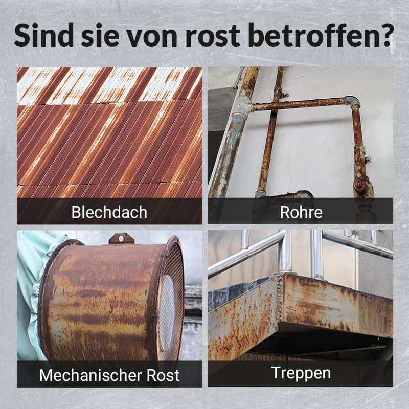 Rustonix™ – Rostentferner und Konversionslack für langanhaltenden Schutz [1 + 1 Gratis]