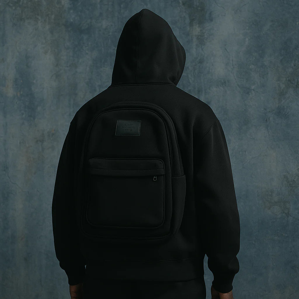HoodSac™ – Keine Taschengebühren, kein schweres Gepäck – nur dein praktischer Hoodie [50 % Rabatt]