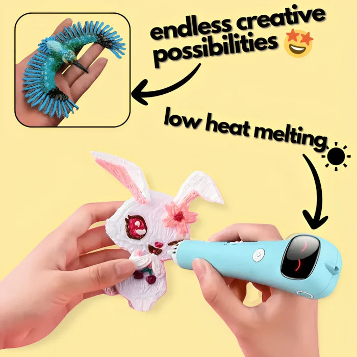 Sketch3D™ – Kreativer 3D-Druckstift für Kinder | 50% Rabatt