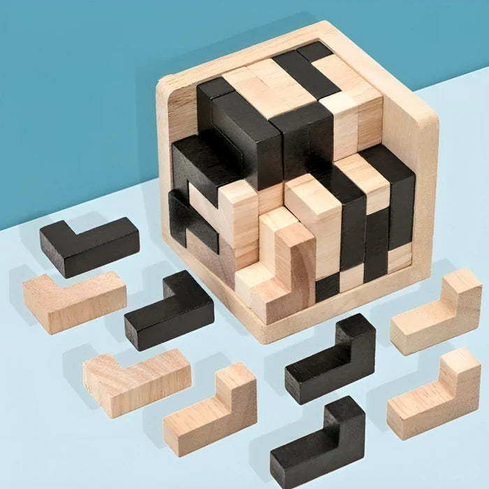 MindMaze™ 3D-Puzzlespiel aus Holz | 50% Rabatt