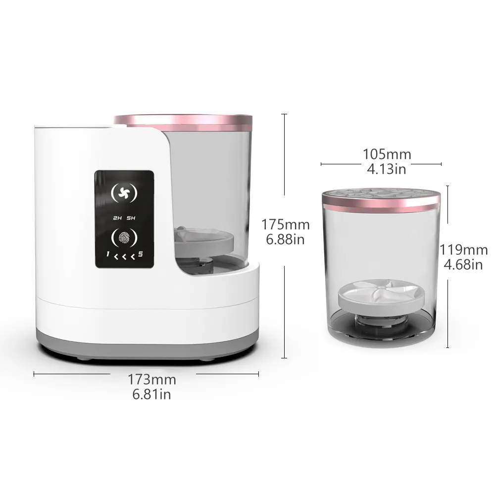 BrushNova™ – 3-in-1 Elektrischer Make-up-Pinselreiniger & Trockner für Tiefenreinigung, Desinfektion & Aufbewahrung [50% Rabatt]