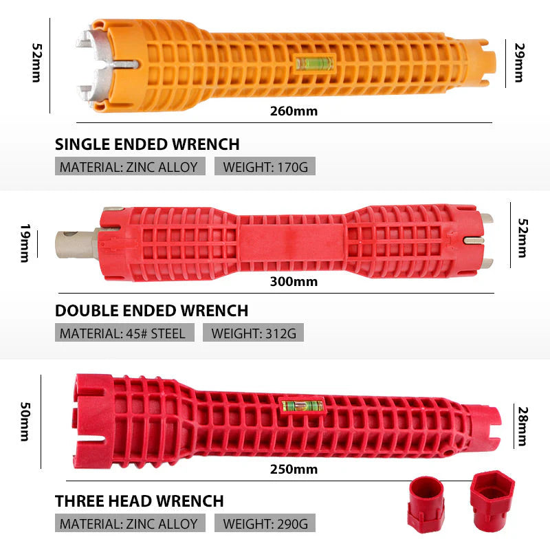 MultiWrench™ – Mehrzweck-Wasserrohrzange | 50% Rabatt