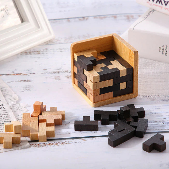 MindMaze™ 3D-Puzzlespiel aus Holz | 50% Rabatt