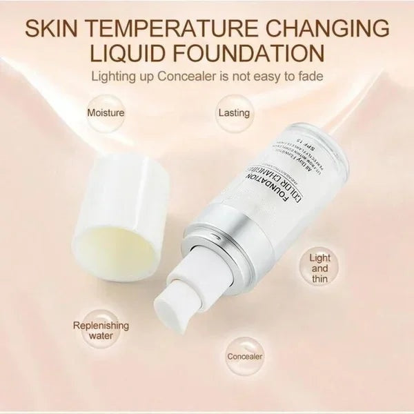 ToneMatch Foundation – Selbstanpassende Make-up Foundation für Jeden Hautton & Reife Haut