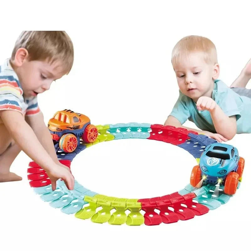CarTrack™ - Autobahn mit spielerischem Design für Kinder [50% Rabatt]