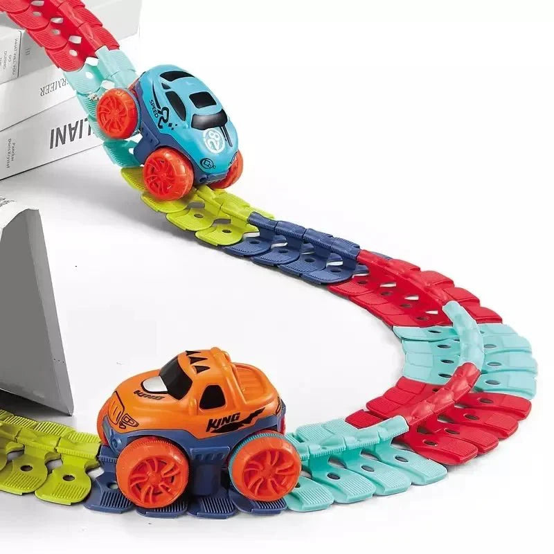 CarTrack™ - Autobahn mit spielerischem Design für Kinder [50% Rabatt]
