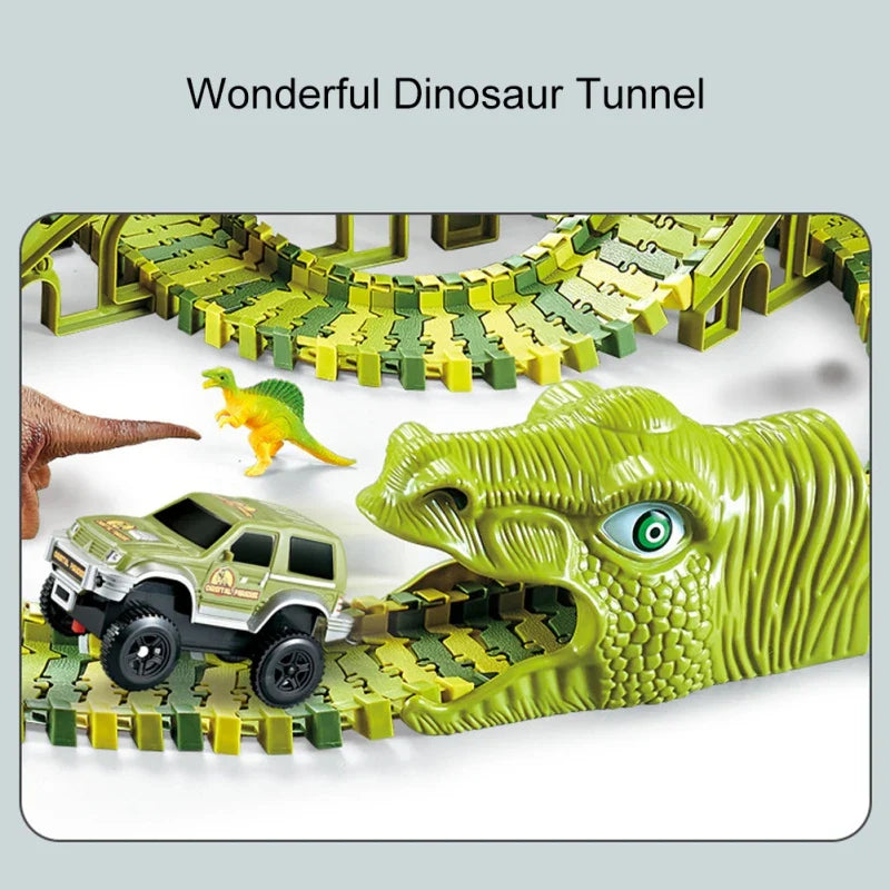 50% Rabatt | DinoTrack™ – Kreative Dino-Rennbahn für Fantasievolles Spielen