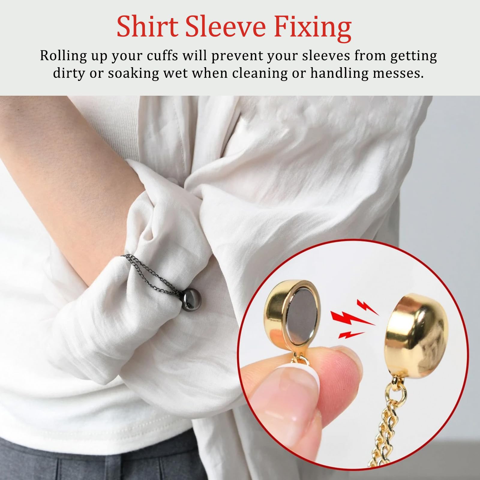 StyleSnap™ – Magnetische Kleidungsclips für perfekte Passform & Stil in Sekunden [4 + 4 Gratis]