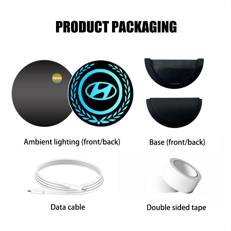 LumiBadge™ – LED Auto-Logo Licht für Stil & Einzigartigen Look [50% Rabatt]