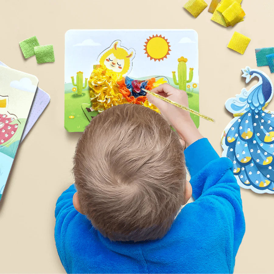 PatchWork™ – Kreatives Stoffmal-Set für Kinder | 50% Rabatt