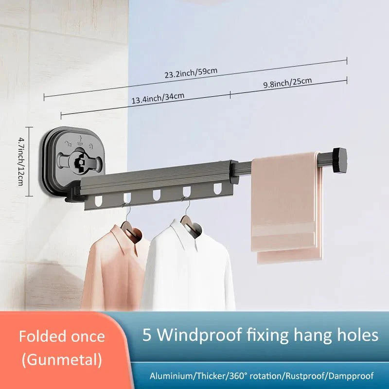 SpaceRack™ - Wandtrockner für platzsparendes Trocknen [50% Rabatt]