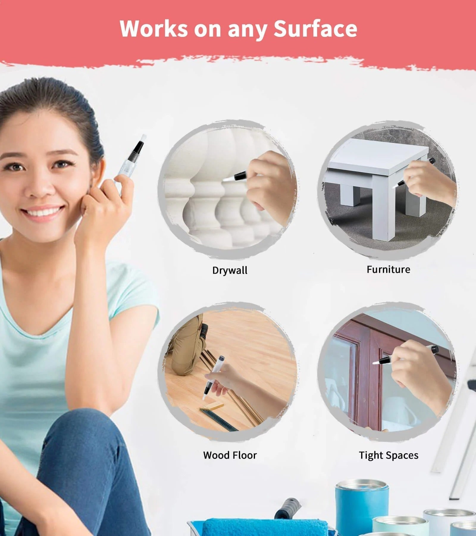 PaintTouch™ – Präzise Farbabgabe, nachfüllbar & kompakt für müheloses Malen [50 % Rabatt]