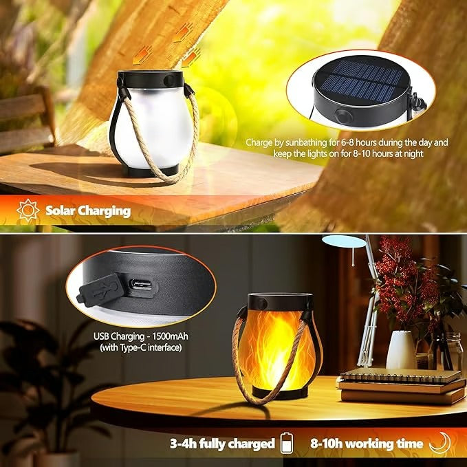 SolarFlame™ – Verzauberter Flammenschein für stimmungsvolle Nächte [50 % Rabatt]