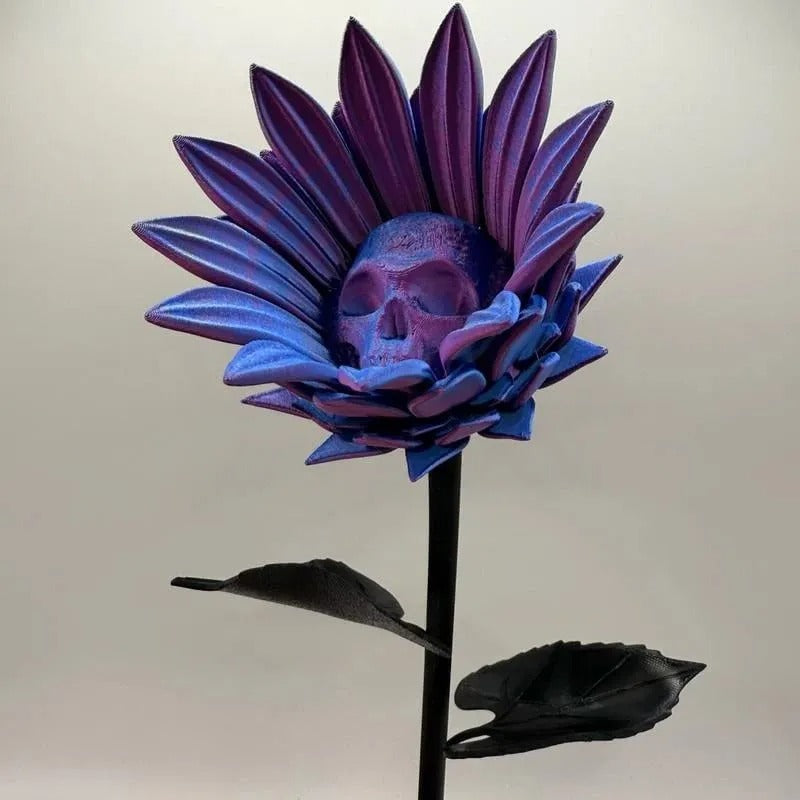 Verbotene Sonnenblumen-Skulptur — Symbol für Leben & Vergänglichkeit